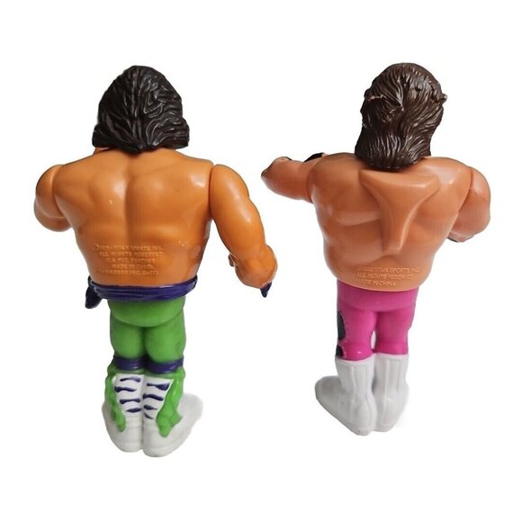 1990-91 Brutus The Barber Marty Jannetty WWF Wrestling Action Figures Titan - Picture 7 of 13